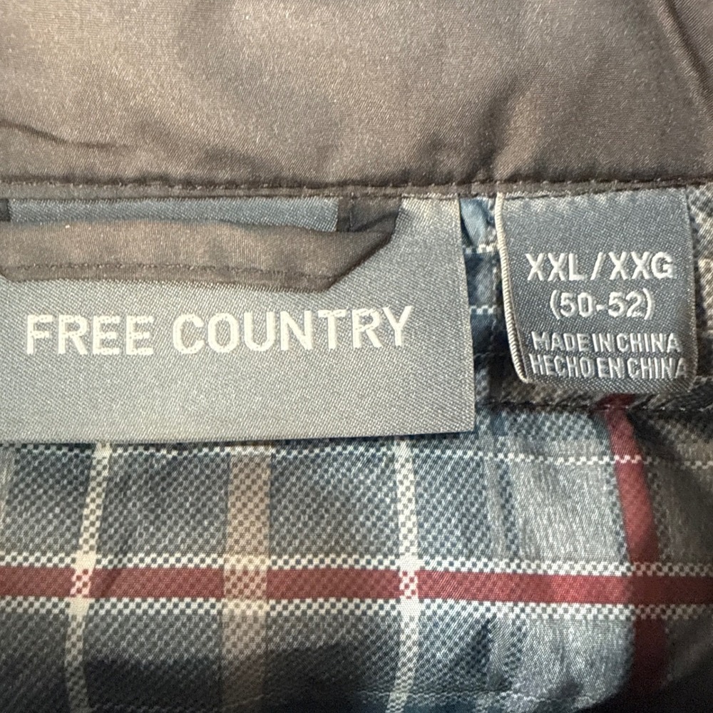 Free Country Vest Mens XXL Black Quilted Puffer NEW - Picture 3 of 8